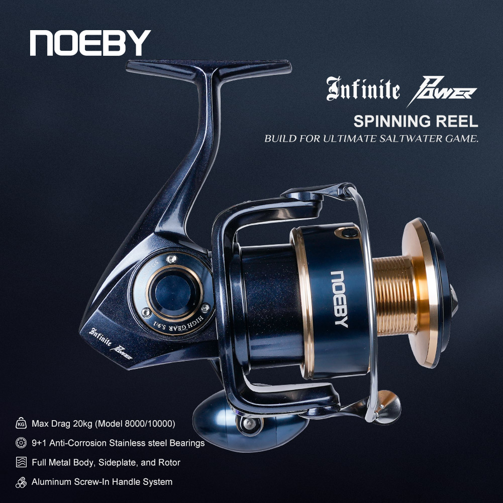 Abu Garcia Reel Max - Carretilha de Pesca Noeby Infinite Power