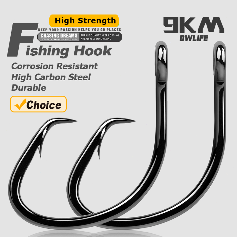 Fishing Hook Barbless - Ganchos circulares de 9km, 25 ~