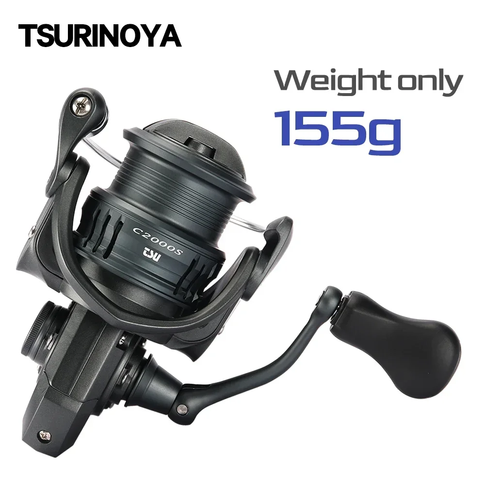 Kastking Reel Zephyr - Tsurinoya ultra leve 155g isca finese