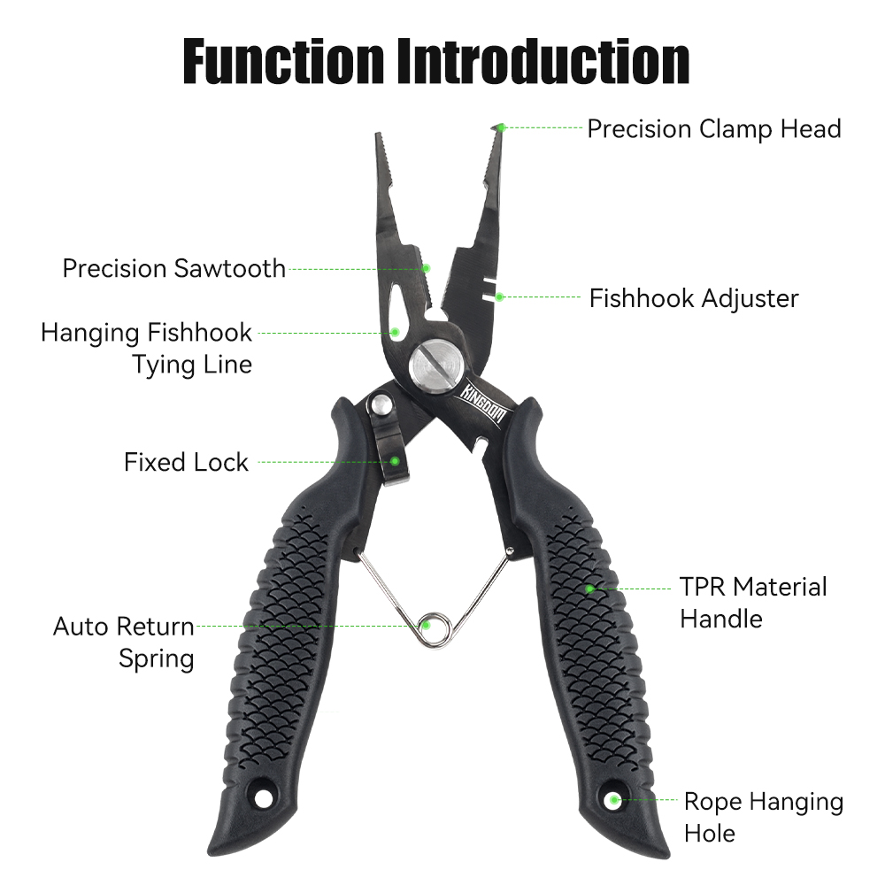 Alicate de pesca reino multifu - Fishing Hook Sharpener avaliação e preço