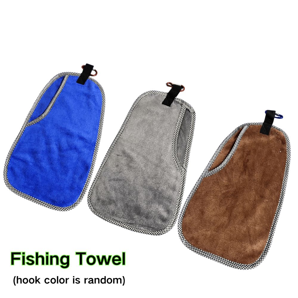 Toalha de Pesca com Gancho, De - Fishing Hook Size avaliação e preço