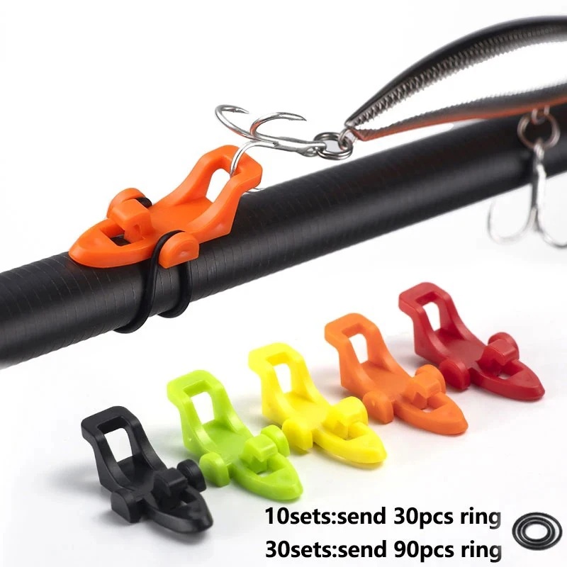 10/20/30 peças Suporte de Segu - Fishing Hook Jig avaliação e preço