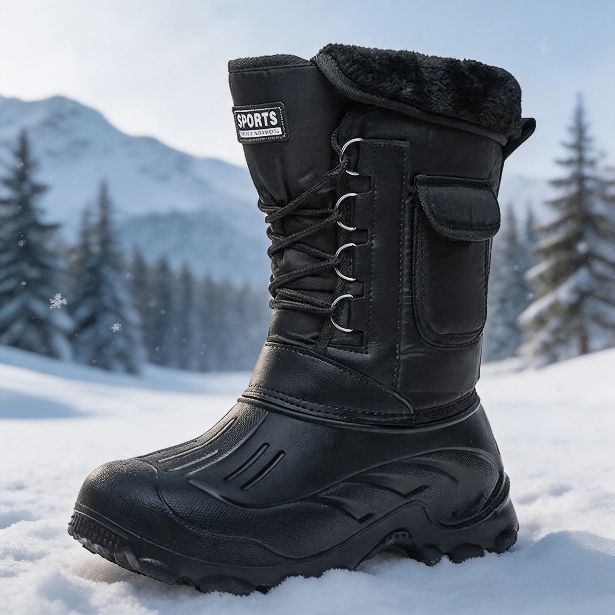 Botas de Inverno para Homens,  - Fishing Hook avaliação e preço