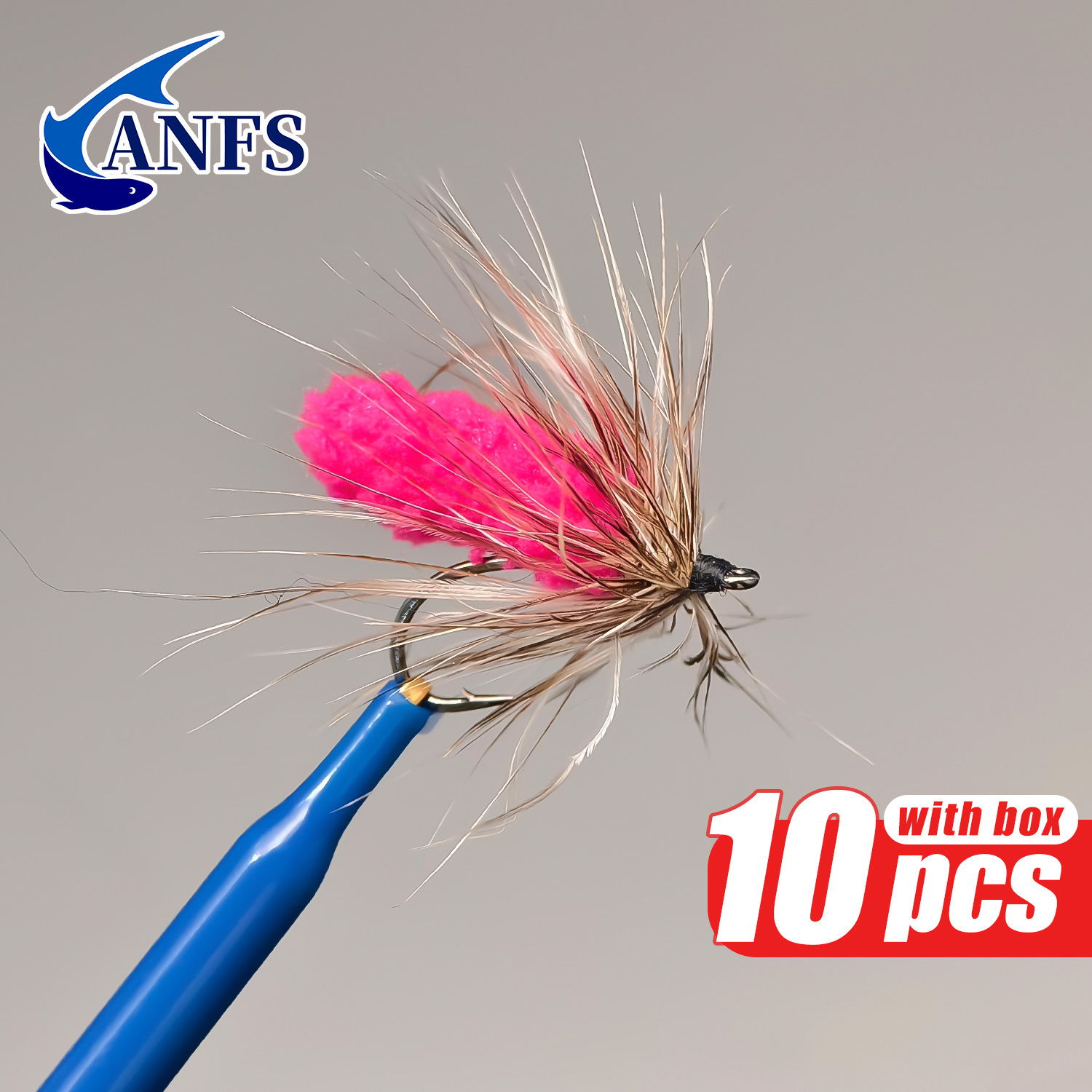 ANFS 10 peças de Moscas de Pes - Fishing Hook Assortment avaliação e preço
