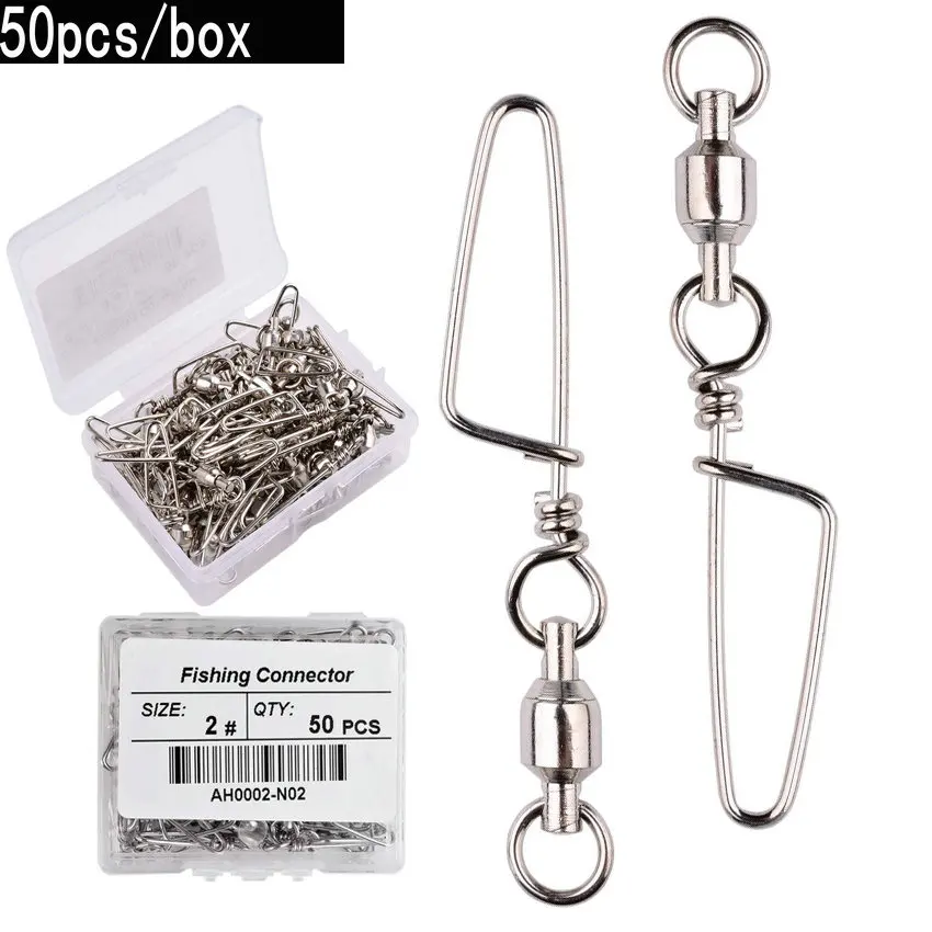 50pcs rolamento de esferas de  - Fishing Hook Box avaliação e preço