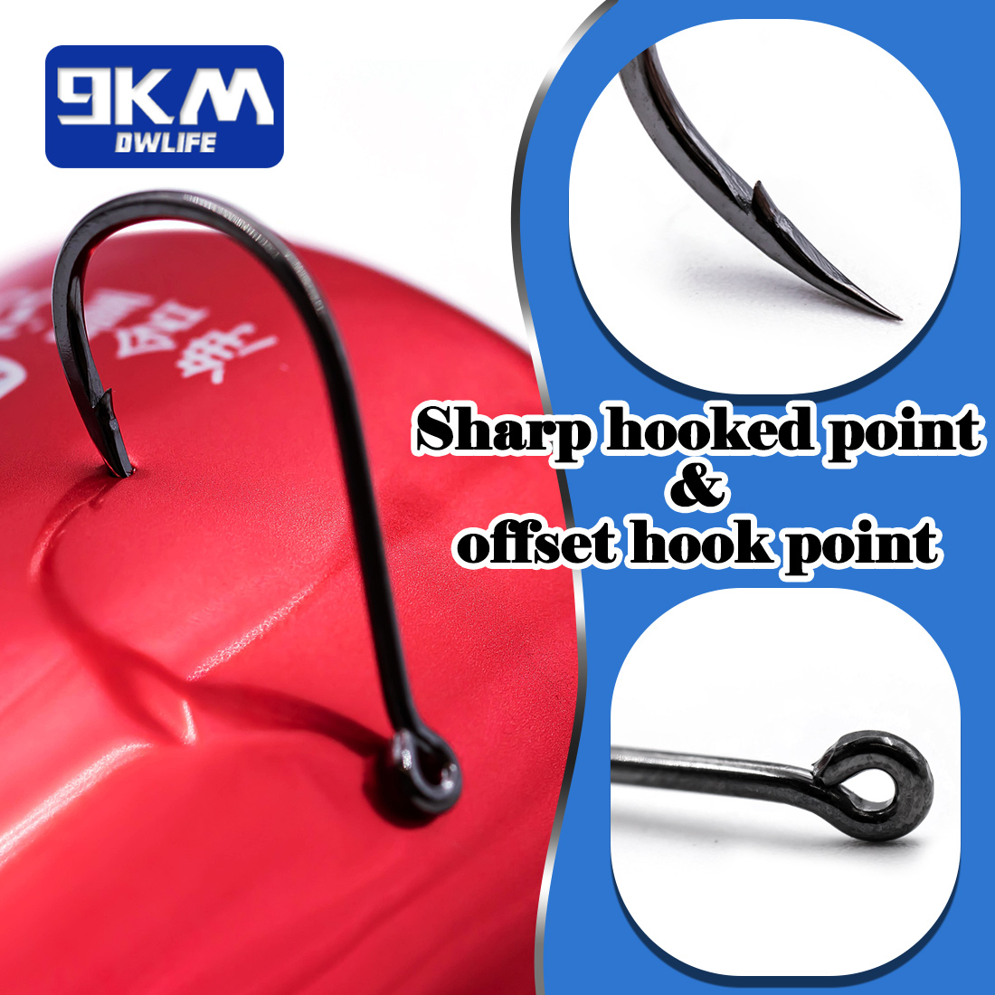 Ganchos de pesca iseama, 9km,  - Fishing Hook Assortment avaliação e preço
