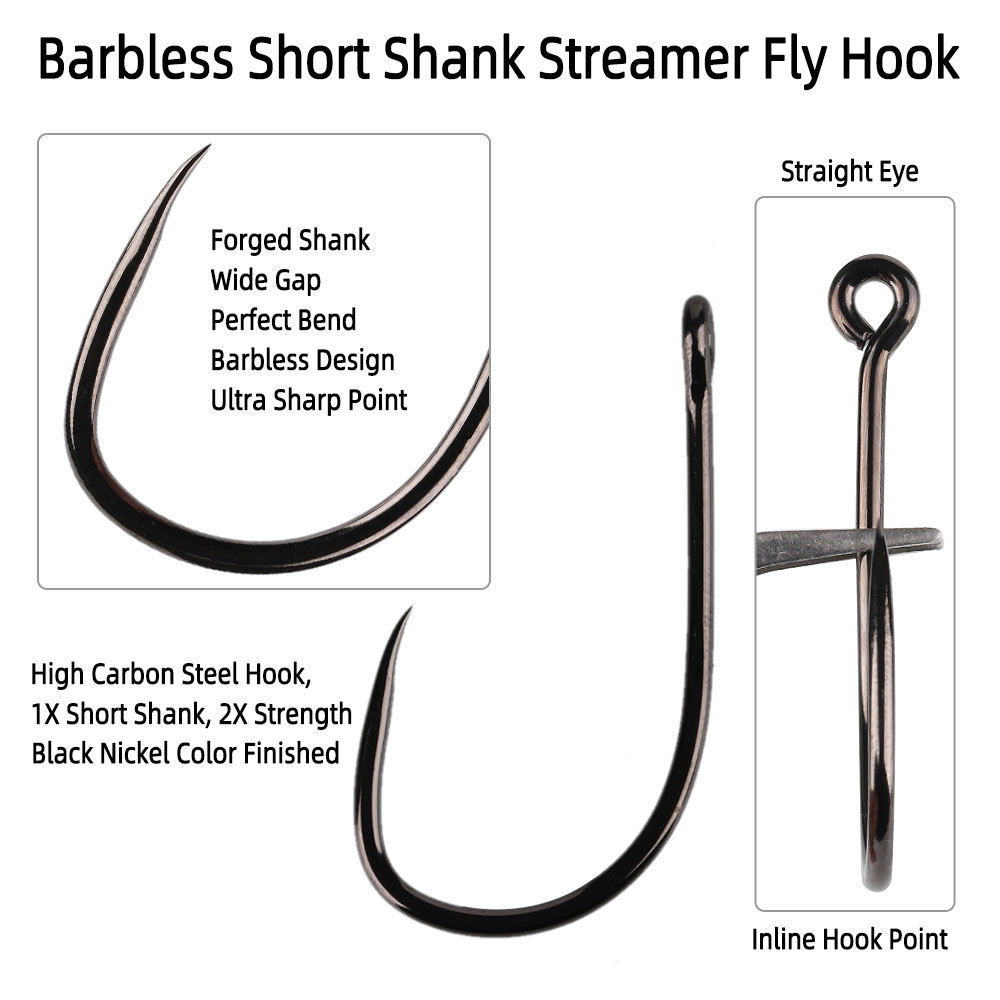 20 peças # Anzol de Pesca de Á - Fishing Hook Barbless avaliação e preço